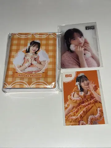 진세이 스즈카 폴라로이드 파일 스티커 클리어 카드 세트 스키 복권