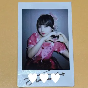 팬텀 시타 모나 친필 사인 폴라로이드