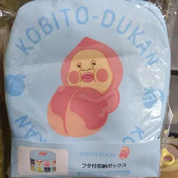 KOBITO-DUKAN 뚜껑 있는 수납 박스 코비토즈칸 모모지리 아베일