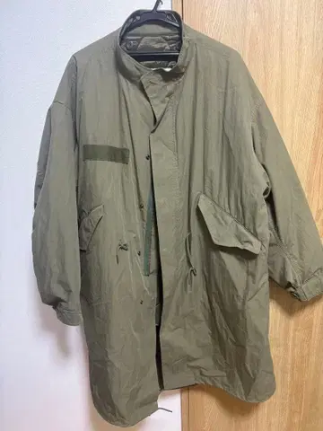 모즈 코트 올리브색 극한용 퀼팅 라이너 포함