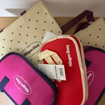 하겐다즈 백 세트