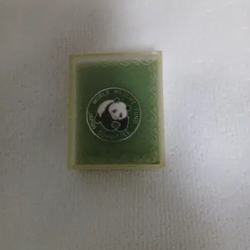WWF 팬더 배치 쇼와 레트로 당시 물건 레어?