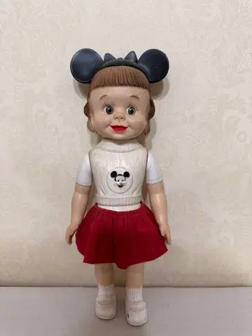 미키마우스 클럽 마우스케티어 러버 인형