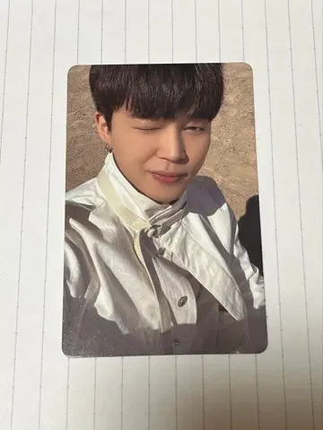 BTS 지민 JIMIN proof 위버스 특전
