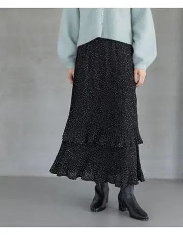 Apart by 아파트 바이 로리즈 호소 플리츠 캉캉 스커트