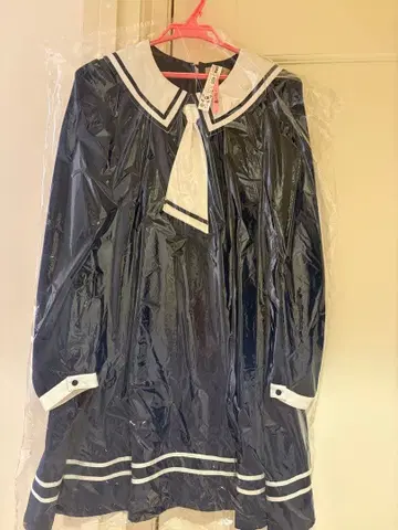 아마벨 Amavel 세일러 카라 긴팔 원피스 네이비