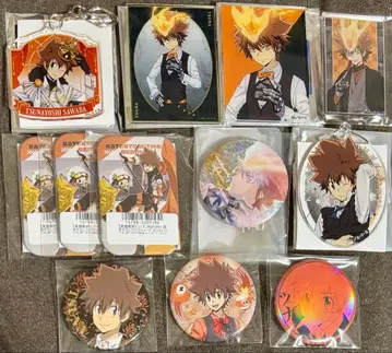 가정교사 히트맨 REBORN! 츠나요시 캔뱃지 아크릴 키링