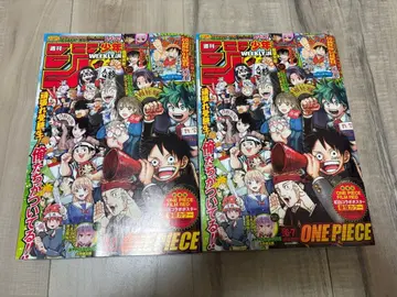 주간 소년 점프 6.7호 원피스 카드 미개봉 포함