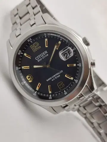 배터리 교체 완료 날짜 렌즈 시티즌 전파 솔라 컬렉션 H415