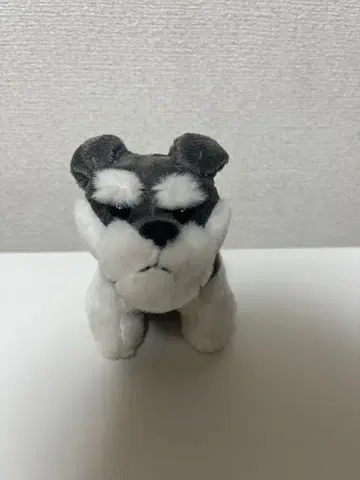 미니어처 슈나우저 봉제 인형