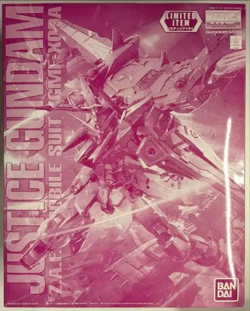 MG 저스티스 건담 클리어 컬러 이벤트 한정판