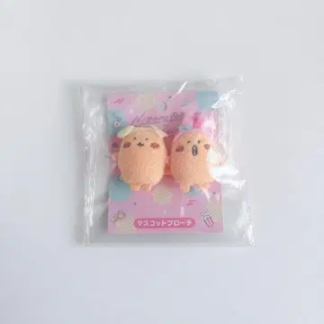 나가노 캐릭터즈 두더지 고로케 산리오 브로치
