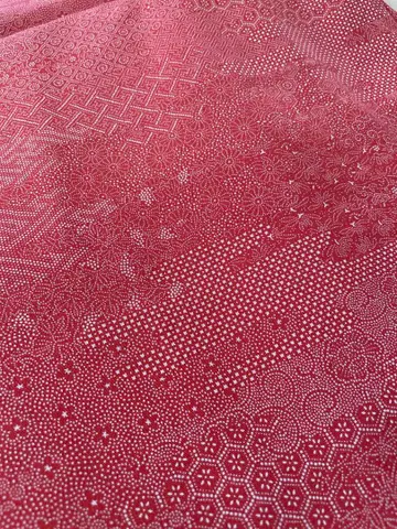 요세가라 에도 코몬 중고 코랄 레드 화장 68