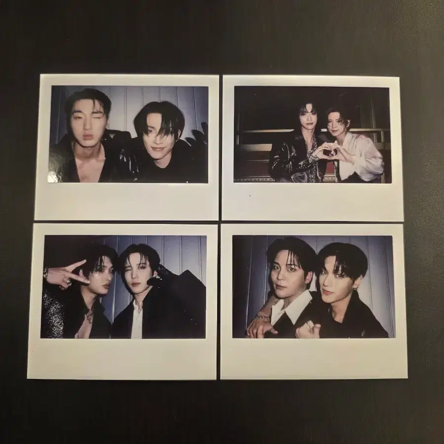 Ateez Choi San Signed Polaroid | Bunjang Global