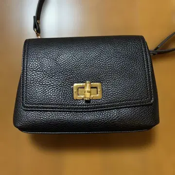 여성용 숄더 백 합성 가죽 블랙