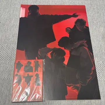 전부 포함 BTS FILA 콜라보 포스터 엽서