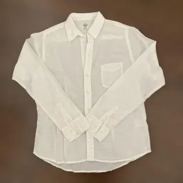 D.M.G. 린넨 화이트 셔츠 사이즈 2