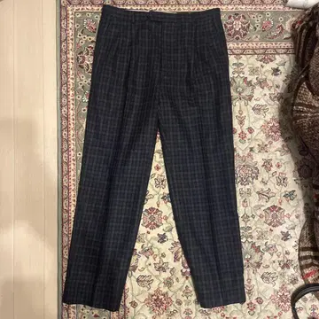 90s 이탈리아제 NEXT 체크 슬랙스