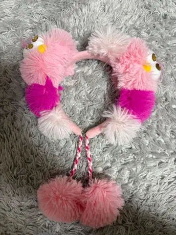 캐릭터 머리띠 핑크