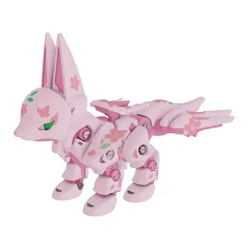 애니매니츠 여우형 2 봄 여우 사계절 캡슐 토이 가챠