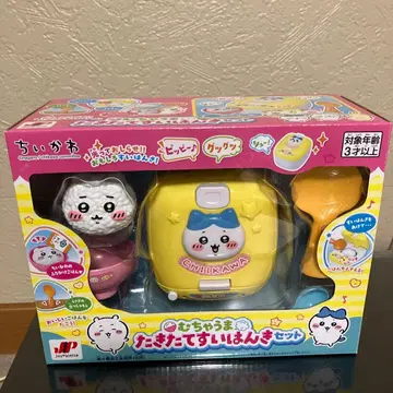 가격 인하 치이카와 (먼작귀) 무챠우마 갓 지은 밥솥 세트