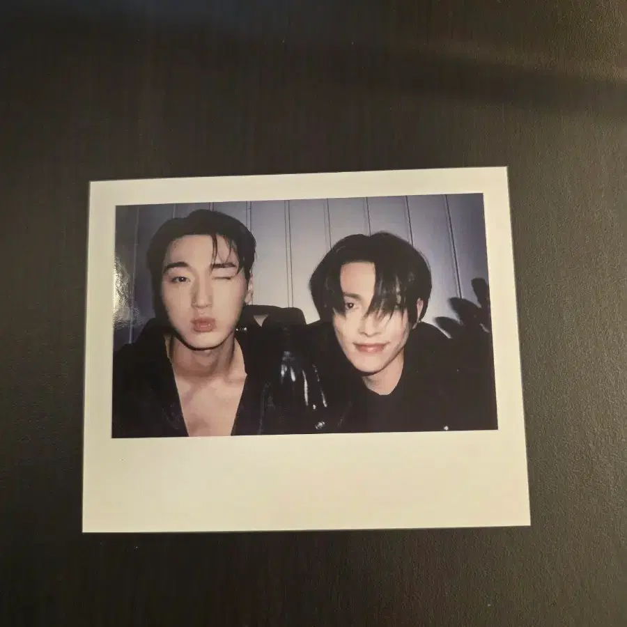Ateez Choi San Signed Polaroid | Bunjang Global
