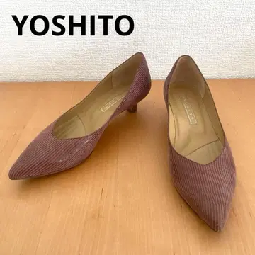 YOSHITO 요시토 스틸레토 펌프스 핑크 23cm