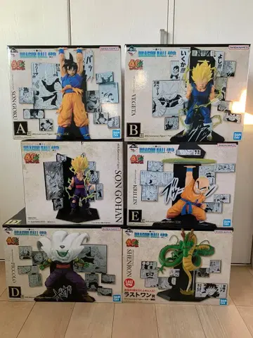 제일복권 DRAGON BALL 40th ~그 두 번째~ 피규어 6종 세트