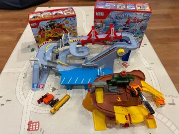 토미카 미니카 세트 고속도로 빅 공사장