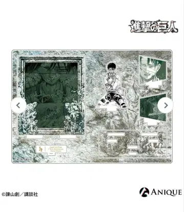 진격의 거인 리바이 디오라마 아크릴 스탠드 '하늘과 땅의 싸움'