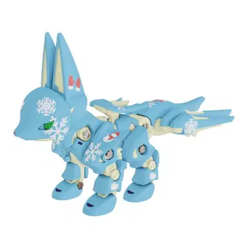 애니매니츠 여우형 2 겨울 여우 사계절 캡슐 토이 가챠