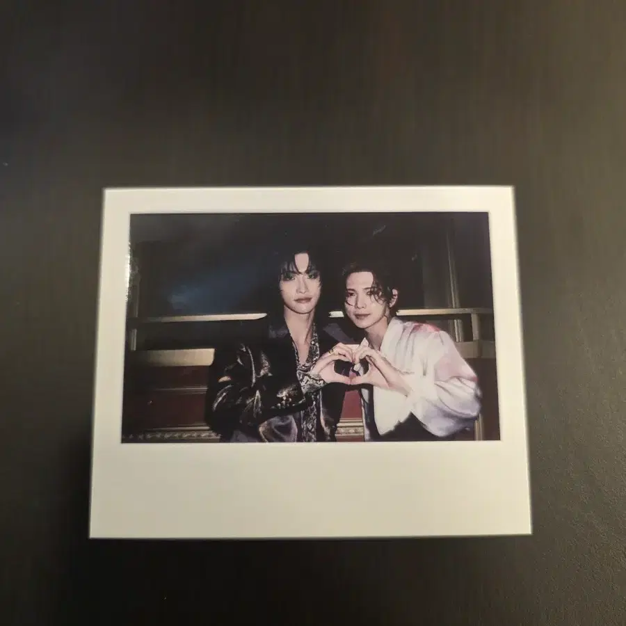 Ateez Choi San Signed Polaroid | Bunjang Global