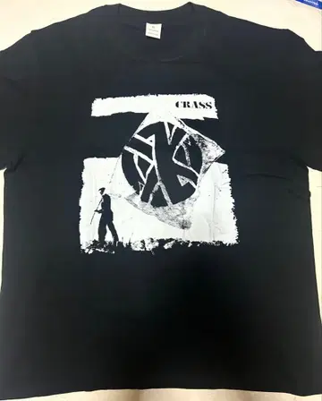 CRASS T셔츠 새상품 펑크