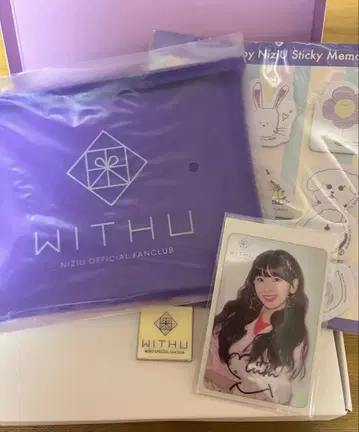 NIZIU 미이히 사인 포함 트레이딩 카드 팬클럽 특전