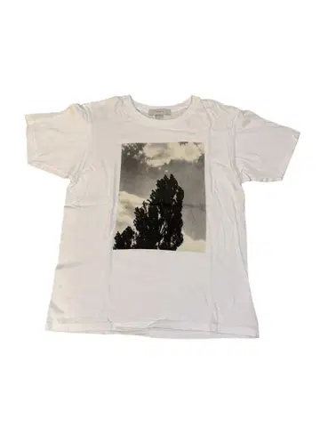 ARGUE 반팔 T셔츠 M 화이트 [매장 한정판]