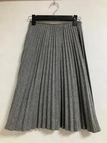 JILL STUART 그레이 플리츠 스커트 사이즈 2
