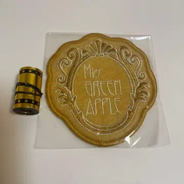 Mrs. GREEN APPLE JAM'S 복권 바벨탑 자수 패치 은테