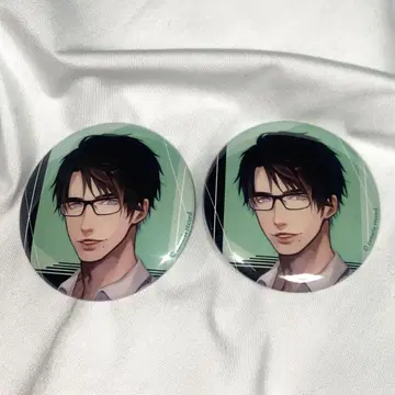 친애하는 타나토스 캔뱃지 하루카 2개 세트