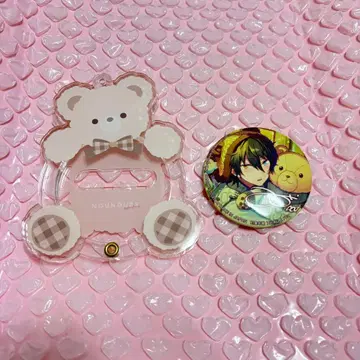 카게히라 미카 버라이어티 캔뱃지/곰 아크릴 프레임