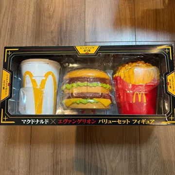 맥도날드 x 에반게리온 피규어 세트