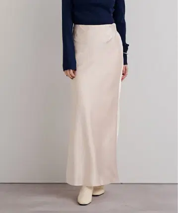 ur's 새틴 머메이드 맥시 스커트