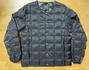 [ 새상품 ] TAION 이너 다운 자켓 블랙 L 사이즈 수납 봉투 포함