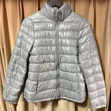 유니클로 PREMIUM DOWN ULTRA LIGHT 그레이 L