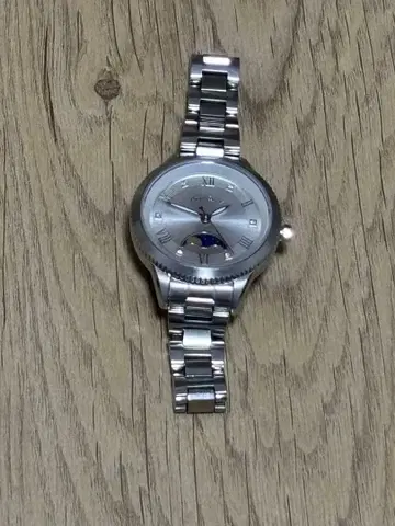 엔젤하트 실버 손목시계