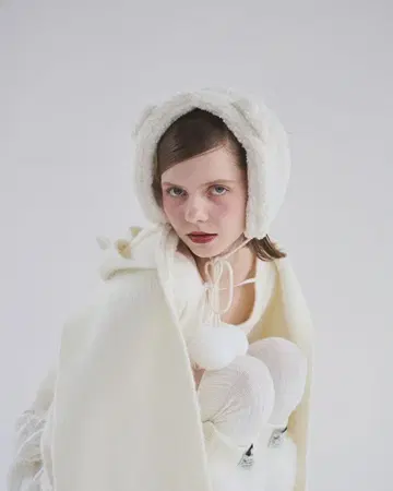 퐁퐁 보아 귀도리 BEIGE(곰)