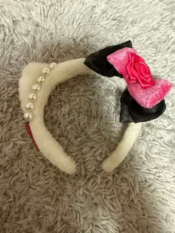 USJ 키티 머리띠 장미 포함