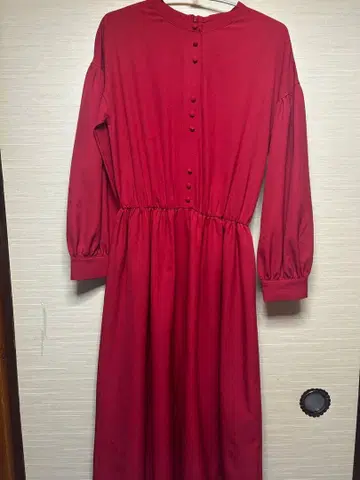 LEBECCA boutique 빨간색 미디 원피스