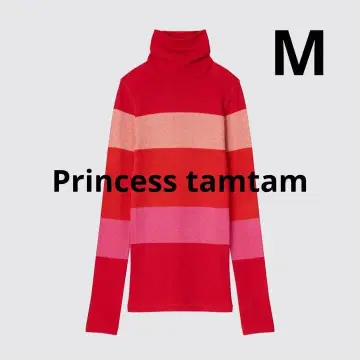 [유니클로 x 프린세스 탐탐] 히트텍 심리스 리브 터틀넥 L