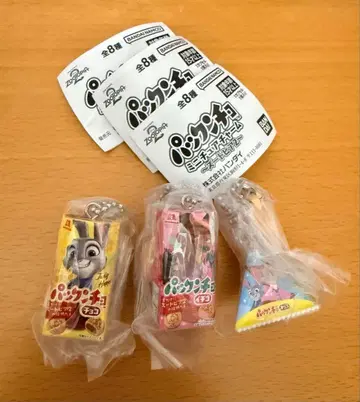 팩앤초 미니어처 참 주토피아2 가챠가챠 3개 세트