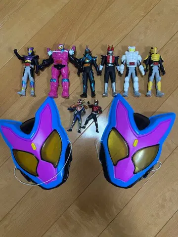 가면라이더 소프트 비닐 피규어 인형 가면 가챠가챠